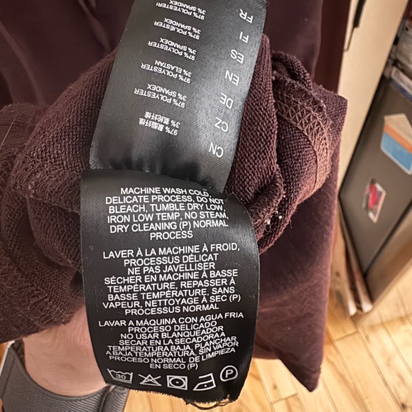 KÜHL Women’s Cowl Neck Tunic Pullover Burgundy Size S - Picture 5 of 6